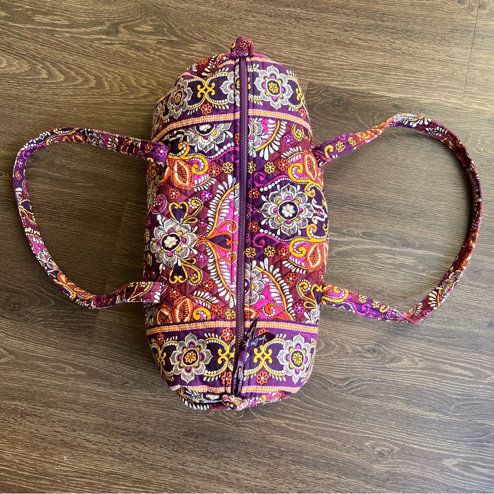 Vera Bradley Safari Sunset Duffel Tote Bag - Picture 8 of 10